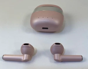 TWS Wireless Bluetooth Earphones in Pink. Brand New Open Box. - Photo 1 sur 5