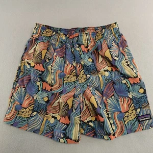 Patagonia Kids Baggies Shorts 5'' LINED JOY PITCH BLUE Large 12 $59 - Picture 1 of 13