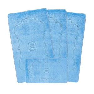 JUEGO DE 4 ALFOMBRAS LAVABLES ROMANY GIPSY, TALLAS CARAVAN TOURER 67X120CM Hilal - Imagen 1 de 59