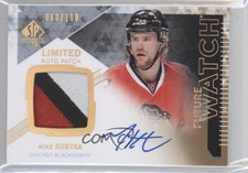 2013 SP Authentic Future Watch Limited Michael Kostka RPA Rookie Patch Auto RC
