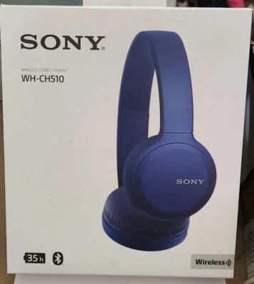 Sony WH-CH510 Bluetooth Wireless Headphone Awesome quality As pictured - Image 1 of 2