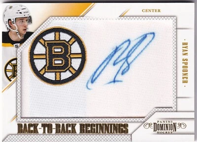 2013-14 Dominion Back to Back Beginnings Autos #BBSG Spooner/Grigorenko 129/149 - Image 1 of 2