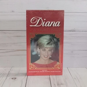 Diana: The Peoples Princess VHS Tape 1997 Documentary / Bio SEALED SHIPS FREE - Picture 1 of 8
