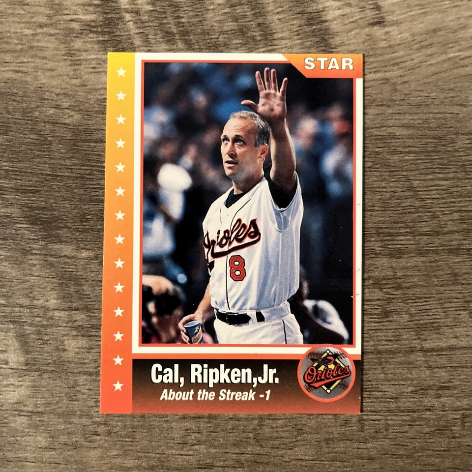 1995 Star Cal Ripken Jr Cal Ripken Jr #40 HOF Baltimore Orioles MINT MLB - Image 1 of 2