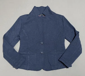 Pendleton Jacket Womens 8 Petite Blue Pink Lined Rayon Sport Coat Blazer Suit - Picture 1 of 15