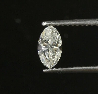 GIA certified loose .51ct I1 I marquise cut diamond vintage estate Natural - Image 1 of 4