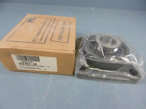 NIB UCFX07-20 PTI ISO 9001 4 Bolt Flange Block Mounted Bearing - Picture 1 of 6