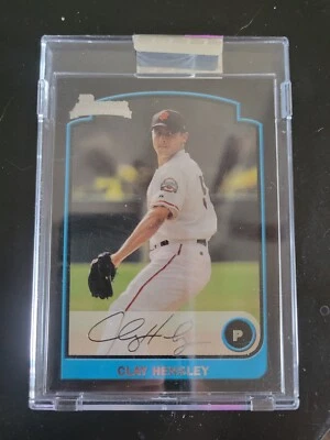 2003 Bowman #232 Clay Hensley RC San Francisco Giants 240/250 - Image 1 of 2