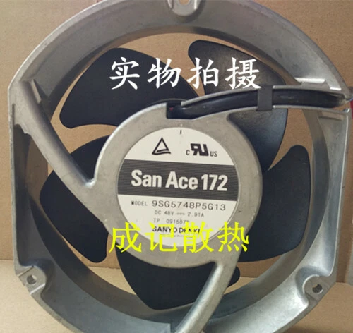 1pcs  Sanyo 9SG5748P5G13 172x51mm 48VDC 2.91A cooling fan - Image 1 of 2