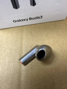 Samsung Galaxy Buds3 SM-R530 True Wireless Bluetooth Right Side Earbud-Silver - Picture 1 of 3
