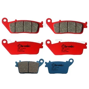 Pastiglie BREMBO Anteriori SA + Post. CC PER HONDA CB 600 F HORNET 2007 2008 - Foto 1 di 1