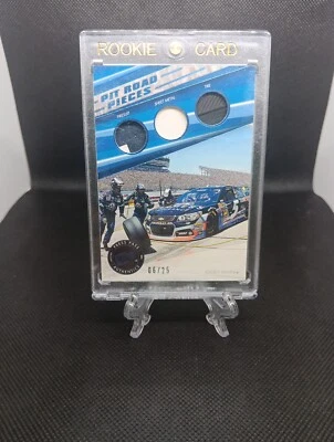 2014 Press Pass Kasey Kahne Pit Road Pieces Race Used Firesuit 6/25 - Image 1 of 4