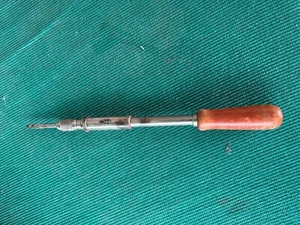 Vintage FULTON Push Screwdriver Driver Drill Made In Germany Yankee - Picture 1 of 5