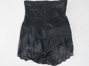 Black Lace High-Waisted Shapewear - Medium, Zipper Closure - Picture 1 of 10