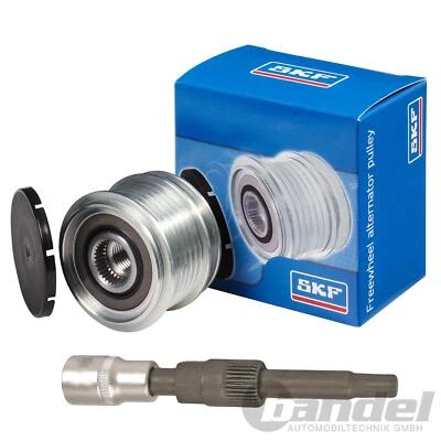 SKF GENERATORFREILAUF für AUDI A1 A2 A3 A4 A6 TT Q3 VW BORA GOLF IV EOS CRAFTER - Bild 1 von 3
