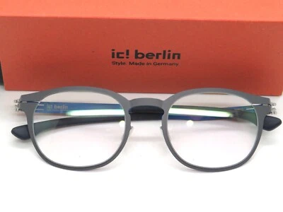 Auténticas gafas IC BERLIN Ivan B. Boulder azules 49 mm Foto 1 de 4