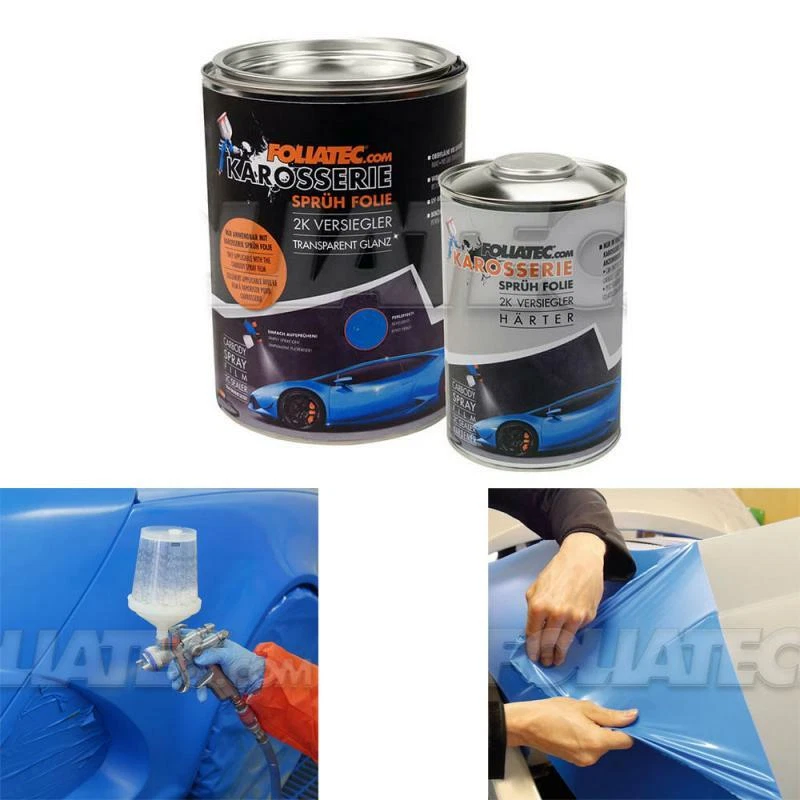 Foliatec Karosserie Sprühfolie 2K Versiegler Versiegelung transparent glänzend - Bild 1 von 1