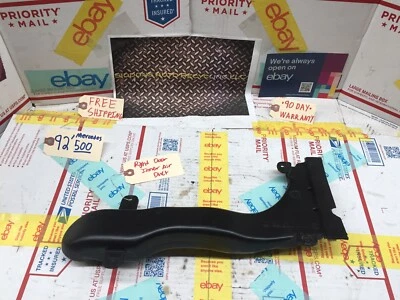 90-93 MERCEDES-BENZ 500SL PASAJERO PUERTA DERECHA CONDUCTO AIRE TUBO VENTILACIÓN # 1298300444 Foto 1 de 4