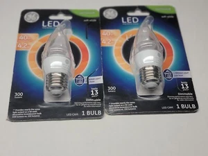 Ge Led 40w Carriage Bulb 2pk - Picture 1 of 2