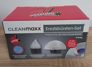 Cleanmaxx Ersatzbürsten - Set 3- teilig Passend für AKKU- Power Bürste - Bild 1 von 1