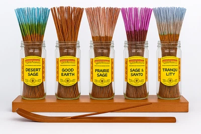 50x Wild Berry Traditional 11' Incense Sticks - Earth & Sage - Variety Pack - Image 1 of 3
