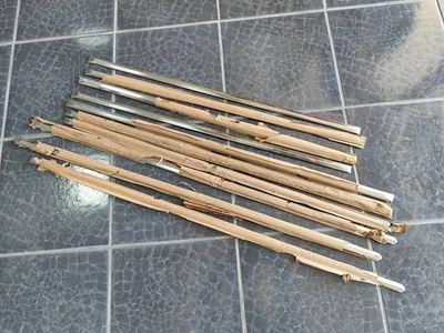 Lote molduras cromadas fiat 1100 r Foto 1 de 3