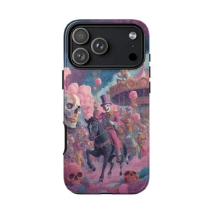 Phone Ink Case for iPhone / Galaxy / Pixel – Undead Dark Carnival Scary Clowns - Picture 1 of 257