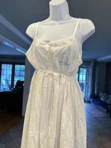 Maxi Camisón Vestido De Colección The Disney Store Algodón Pradera Casa de Campo Talla M - Imagen 1 de 13