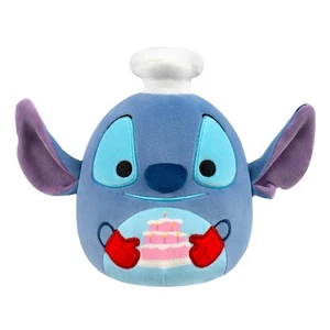 Disney Squishmallows Original 10-Inch Chef Stitch with Cake Plush - Bild 1 von 6