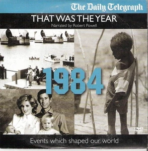 THAT WAS THE YEAR 1984: EVENTS WHICH SHAPED OUR WORLD DVD Narrator ROBERT POWEL - Picture 1 of 2