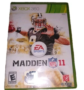 Madden NFL 11 (Microsoft Xbox 360, 2010) TESTED NO MANUAL Fast Shipping - Picture 1 of 3