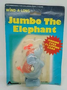 Arco Industries Wind-A-Long Jumbo The Elephant wind-up toy 1981 - MIP! - Picture 1 of 5