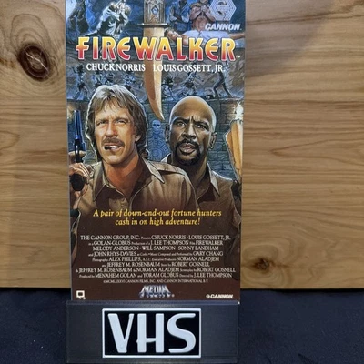 Firewalker (VHS, 1987) * Buy 2 Get 1 Free - Bundle Shipping Discount - Image 1 of 2