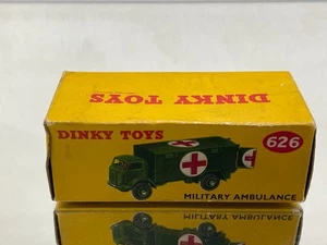 EMPTY BOX - DINKY TOYS FRANCE 626 MILITARY AMBULANCE -1:43- FAIR - 104 - Picture 1 of 5