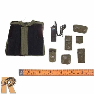 SWAT Sheriff - Chaleco con Bolsas y Radio #1 - Escala 1/6 - 21 Juguetes Figuras de Acción - Imagen 1 de 2