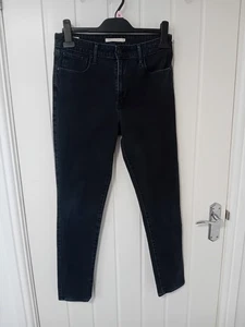 Levi's Black 721 High Rise Skinny 29"/28" - Picture 1 of 4
