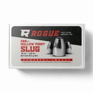 Ultra Premium | Heavy Slug | 30 Caliber Hollow Point Slug Airgun Pellets | 65... - Picture 1 of 4