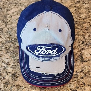 Cappellino Ford Navy e grigio chiaro - Foto 1 di 5