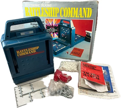 Vtech Battleship Command Talking Battleships  Complete, Fully Working with Box - Image 1 of 4