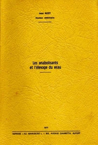 Les anabolisants et l'élevage du veau | Jean Bizet | Bon état - Imagen 1 de 1