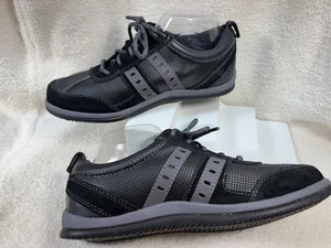 NUEVO Vionic Lombardi Negro Orthaheel Cuero Tenis Oxford Talla 7 - Imagen 1 de 10