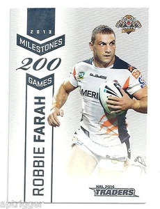 2014 NRL Traders Milestone (M16) Robbie FARAH Tigers - Picture 1 of 1