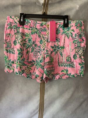 Nuevo con etiquetas Lilly Pulitzer Buttercup Corto Tejido Mandevilla Baby Siempre Vale la pena 16 Foto 1 de 4