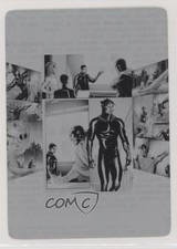 2018 Upper Deck Marvel Annual Top 10 Heroes Printing Plate 1/1 Black Panther a2v