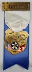 Guest Theatrical Stage Employes Machine Operators 1984 Medal Ribbon Badge (O) - Picture 1 of 6
