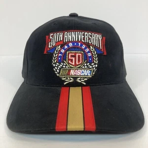 Vintage Track Gear NASCAR 50th Anniversary Einheitsgröße für alle schwarz rotgold - Bild 1 von 9