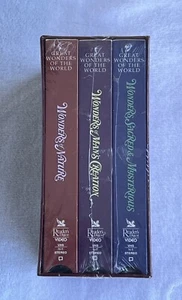 1993 Reader's Digest -Great Wonders of the World Set- Three (3) VHS Tapes New - Picture 1 of 6