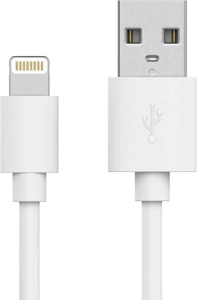 Cargador de pared Just Wireless Home Charge Lightning con cable USB de 6' - blanco  Foto 1 de 4