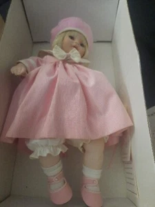 Natalie 13” Porcelain Cloth Doll by Pauline Bjonness-Jacobsen LE 142/950 - Picture 1 of 5