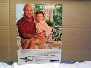 1994 ARNOLD PALMER Rayovac Batterie uditive,golf,SOLO STAMPA PUBBLICITARIA,pga - Foto 1 di 2